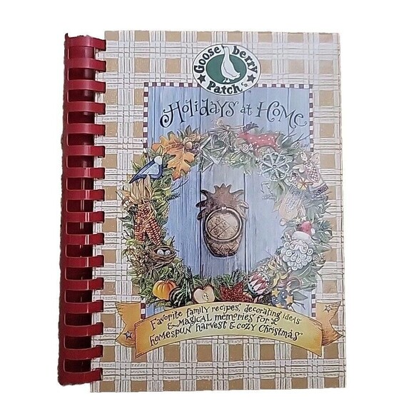 Gooseberry Patch: Holidays at Home Cookbook (1998) - Picture 1 of 2
